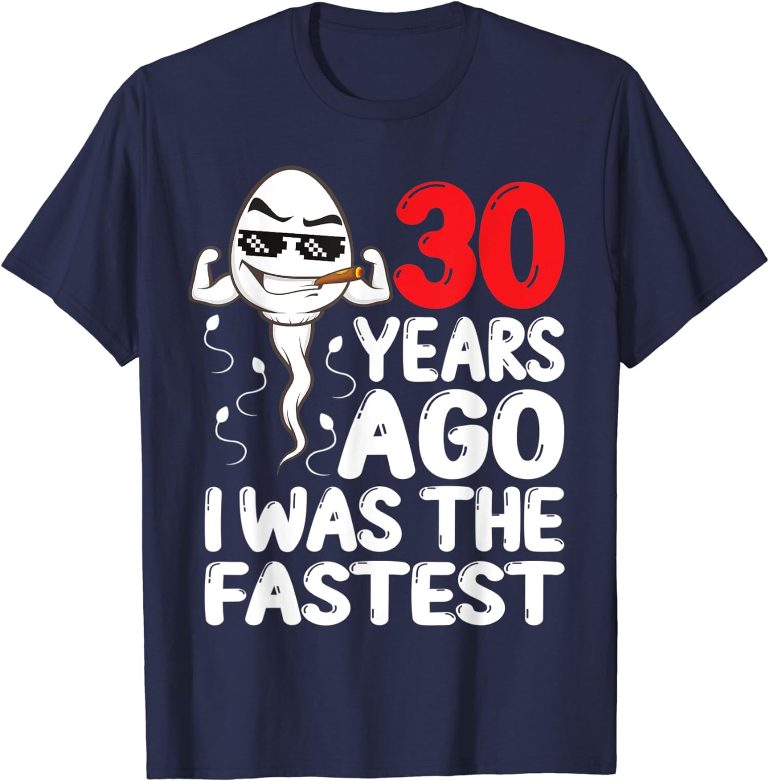 30 Years Ago I Was The Fastest Funny 30th Birthday Unisex T-Shirt gallery