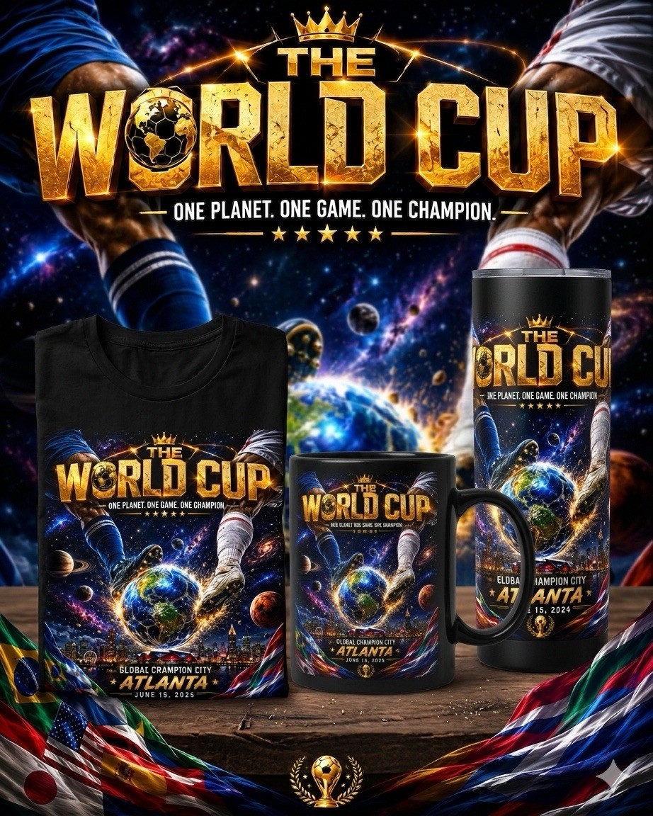 The World Cup one planet, one game, one champion, Atlanta 2026 T-Shirt gallery