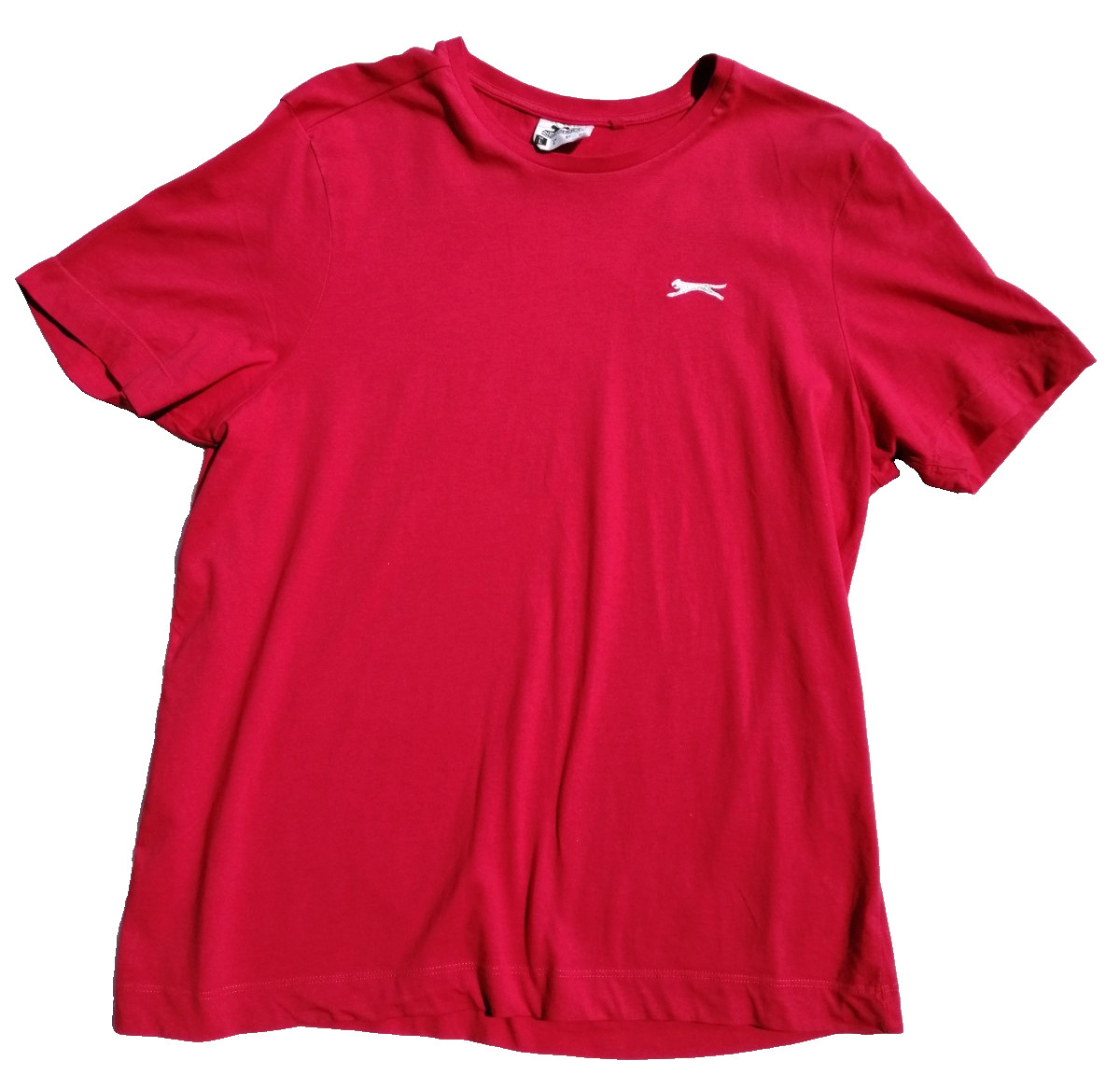 Slazenger Red Shirt Men's UK Size L Short Sleeve 100% Cotton 100% Cotton Summer gallery