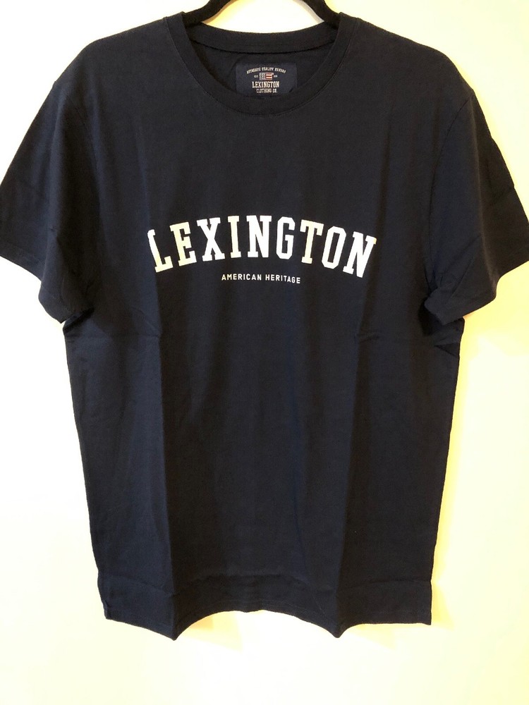 LEXINGTON Clothing Co Justin Tee Shirt – Color: Deepest Blue – Mens S/S Size L