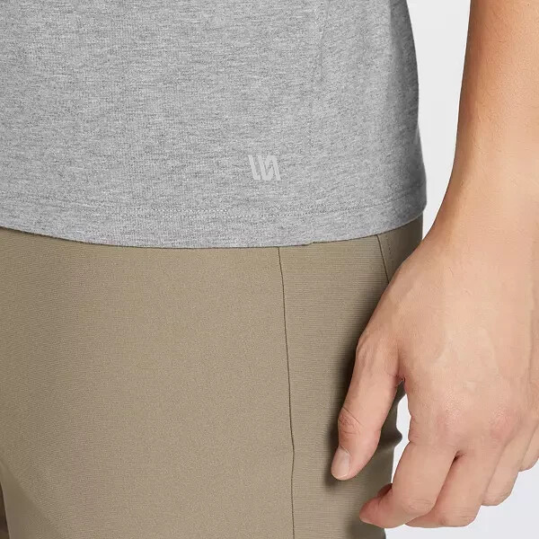 VRST ' MENS ' ESSENTIAL POCKET TEE ' MID GREY HEATHER ' SMALL - UV PROTECTION gallery