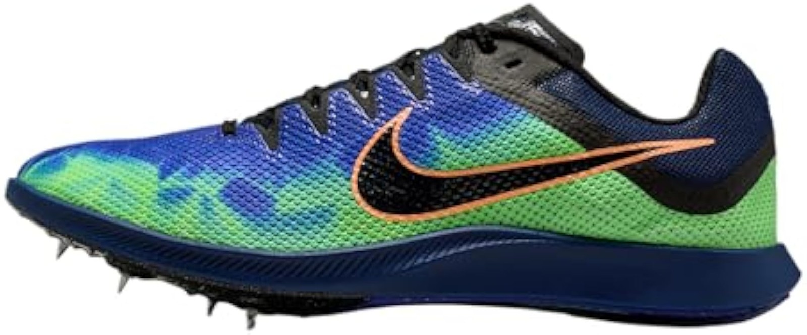 Nike Zoom Rival Distance Track & Field Spikes (Dark Obsidian/Indigo Burst/Green/ gallery