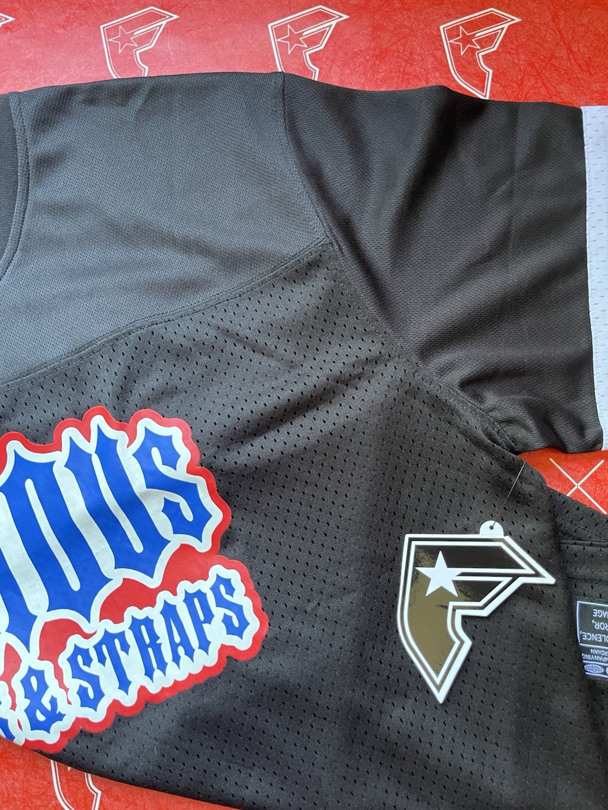 Famous Stars and Straps Football Jersey XL NWT Travis Barker Blink 182 gallery