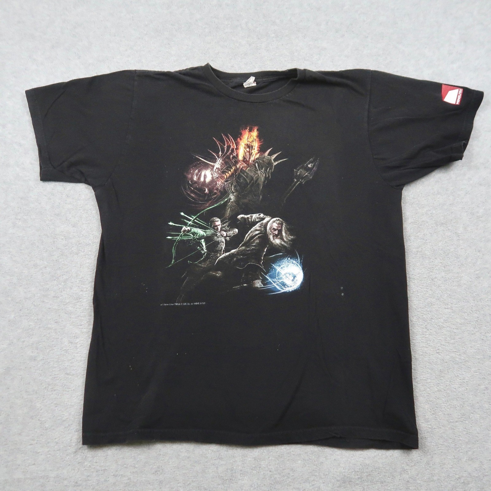 Guardians of Middle-Earth Promo T-Shirt Mens L Black Lord of the Rings Monolith gallery