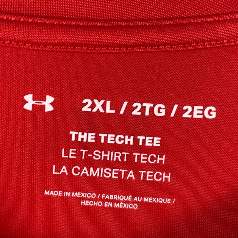 Under Armour Athletic Training UA Tech 2.0 T-Shirt 2XL Short Sleeve Tee 1326413 gallery