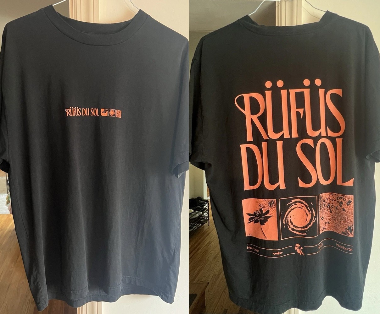 NEW!!! Rufus Du Sol World Tour2025 Concert T-shirt 21D305 gallery