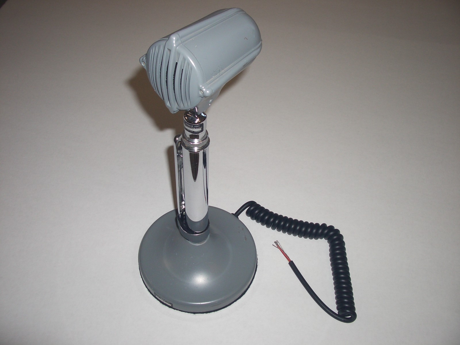 Vintage Astatic DN-500 Harp Microphone with S1 Stand – Very Nice Condition