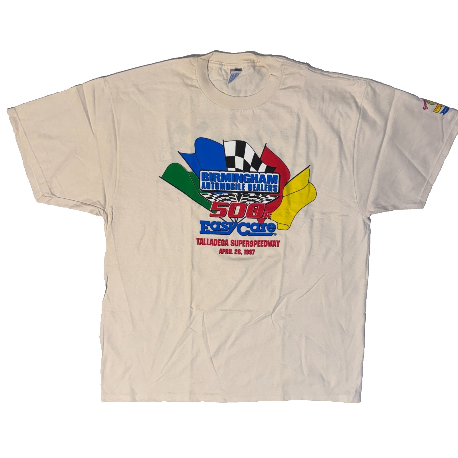 Vintage 1997 Birmingham Automobile Dealers Racing Easy Care Tshirt - 2XL gallery
