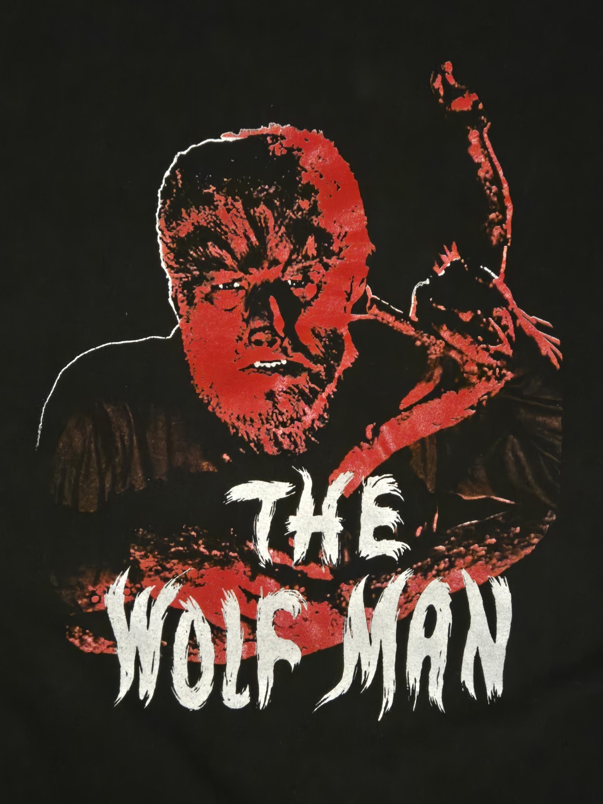 Wolf Man T-Shirt Size XL Pet And Smoke Free Home gallery