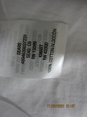 Simply Styled Shirt Mens Medium White Short Sleeve Outdoor Casual Cotton Men