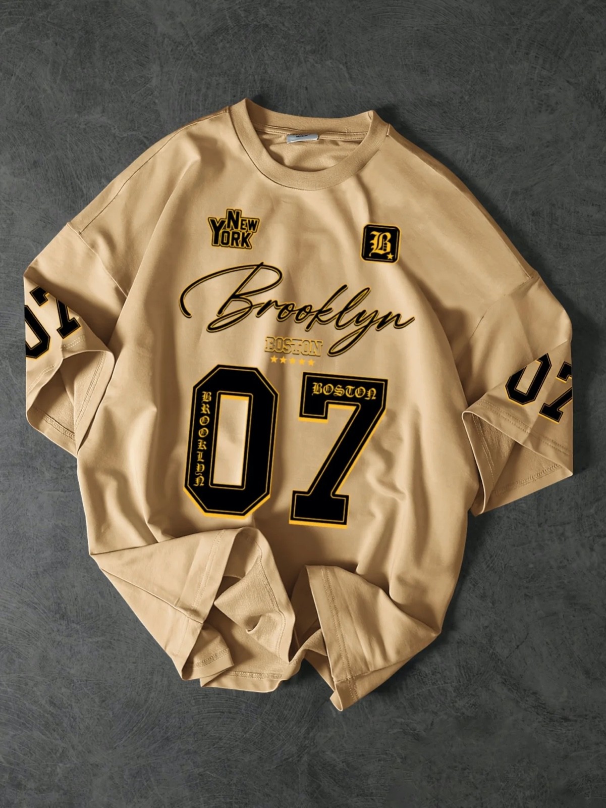 Brooklyn 07 Graphic Tee Hip Hop Streetwear New York Urban Boston T Shirt XS-4XL gallery