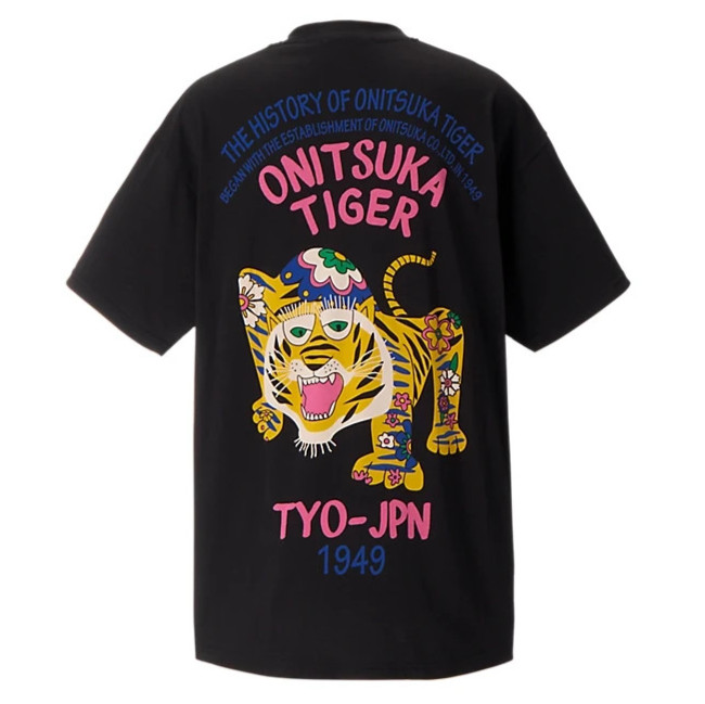 Onitsuka Tiger OVERSIZED GRAPHIC TEE 2183B531 100% Cotton Relaxed Fit JAPAN NEW gallery