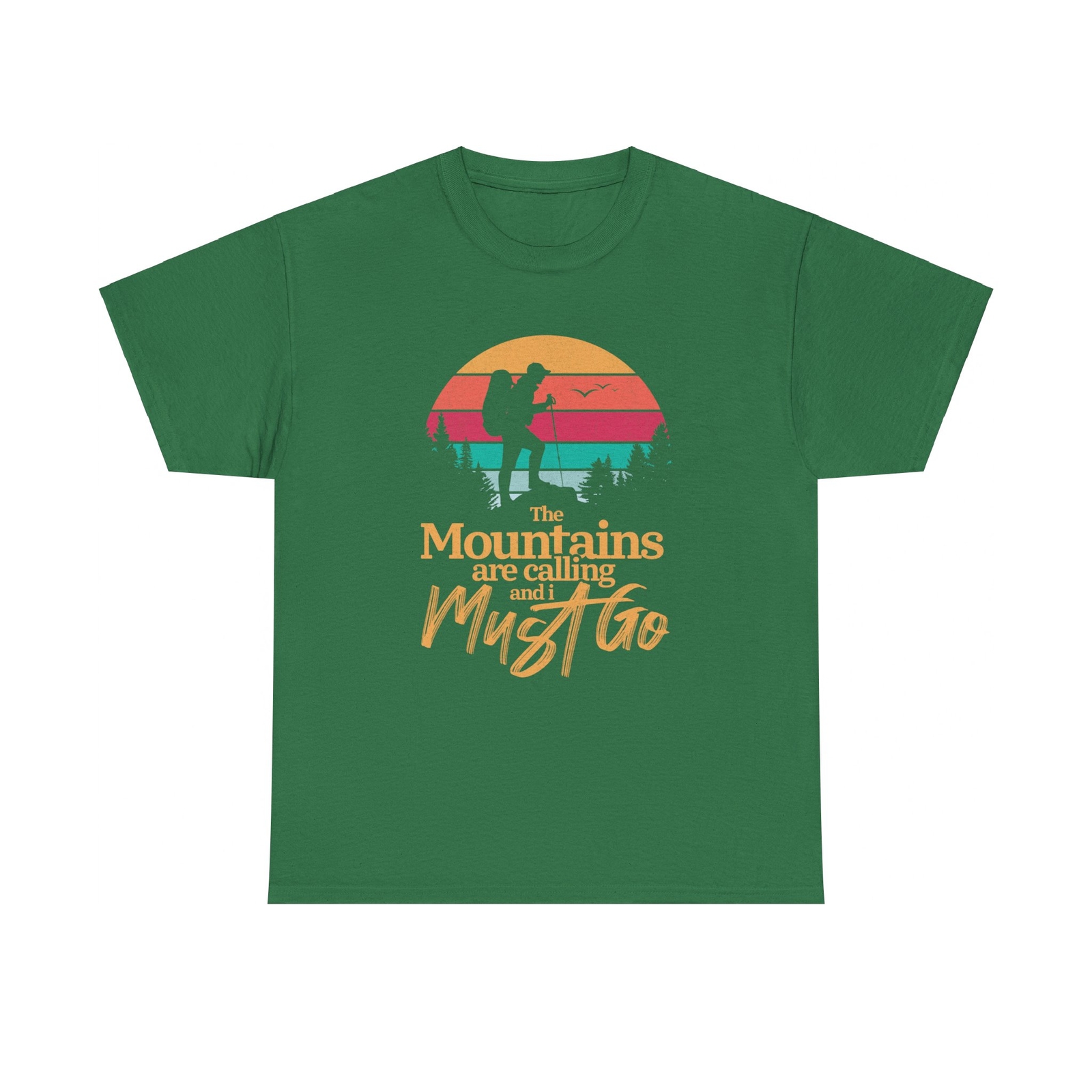 The Mountains Are Calling Hiking Camping Men Women Kids