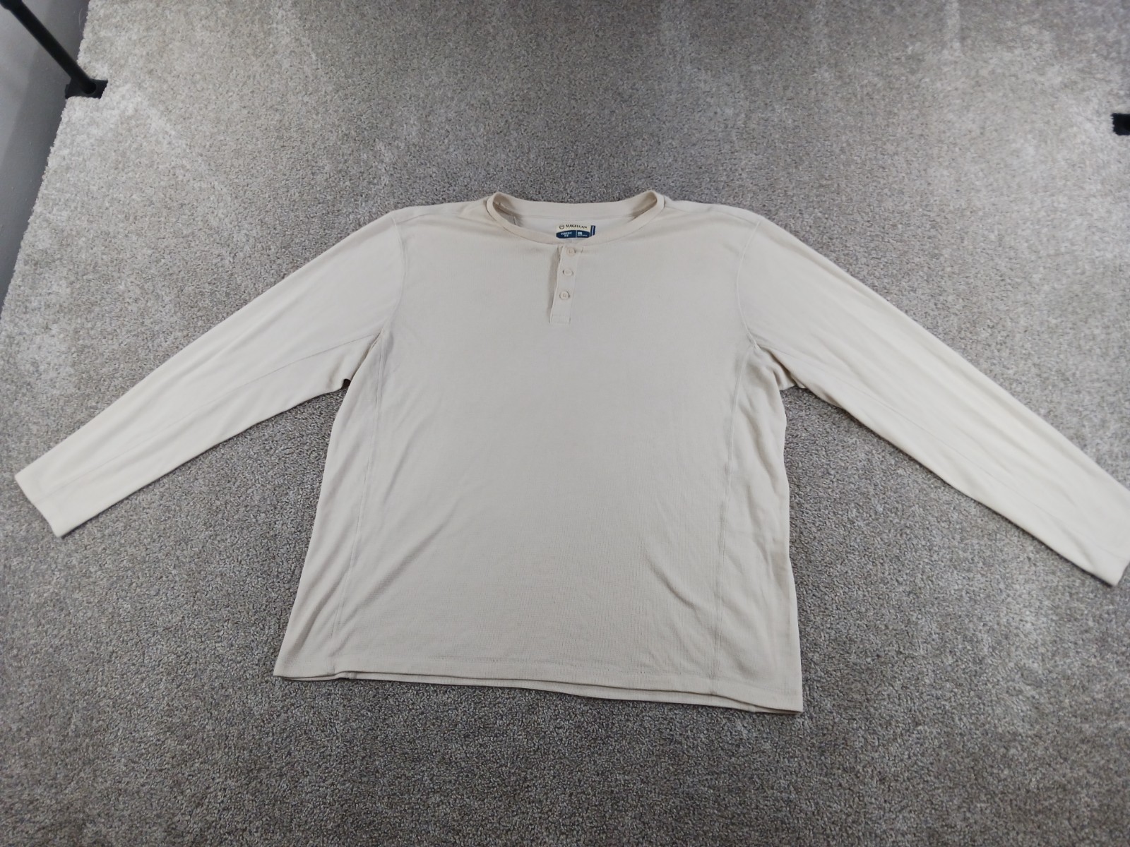 Magellan Outdoor Classic Fit 3XL Mens Short Sleeve T-Shirt Beige gallery