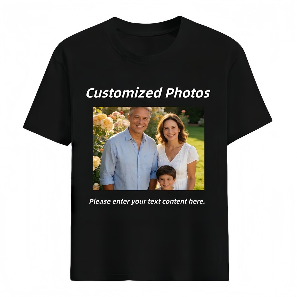 Personalized Customized T-Shirt Design – Design Your Own Cotton Shirt
