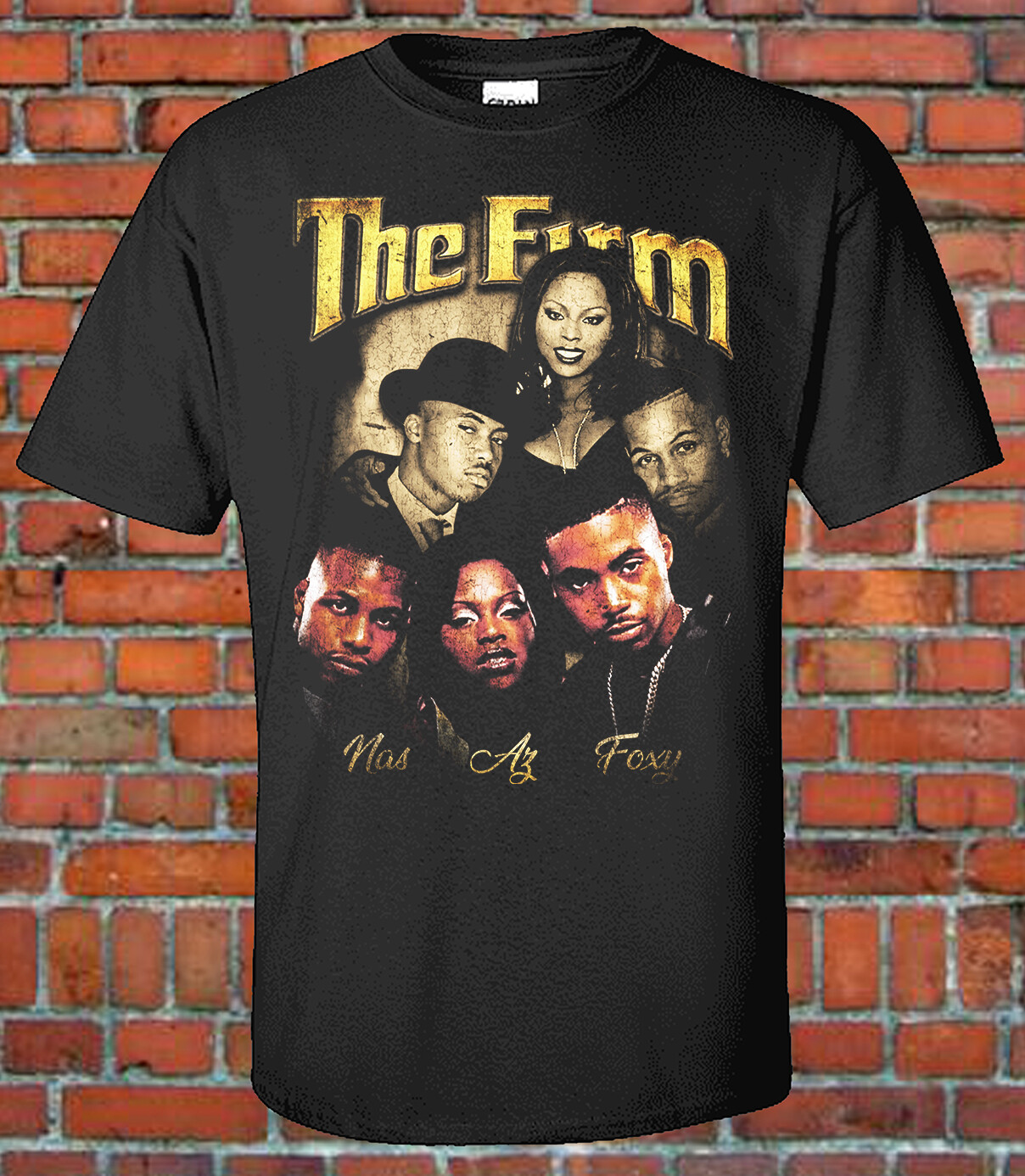 The Firm 90s Style Bootleg Vintage Rap Tee Hip-Hop Classic EXCLUSIVE gallery