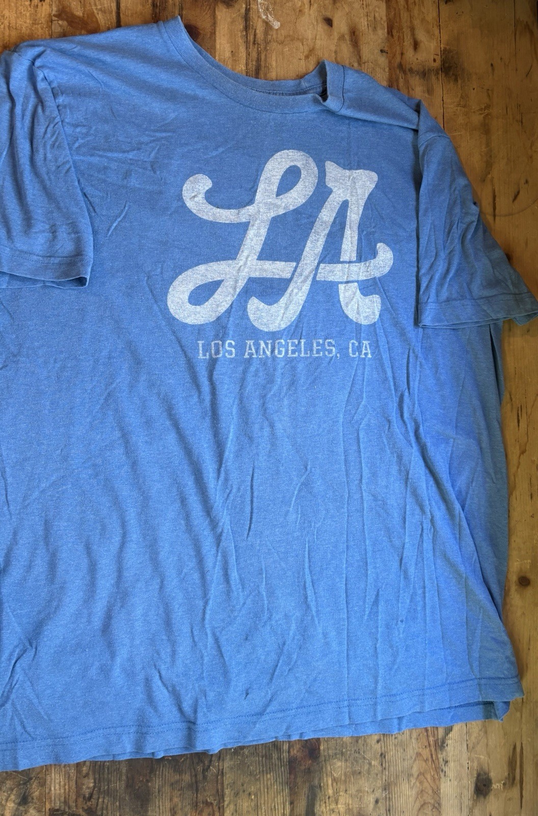 LOS ANGELES graphic LA BLUE Old Navy T-Shirt xxl gallery