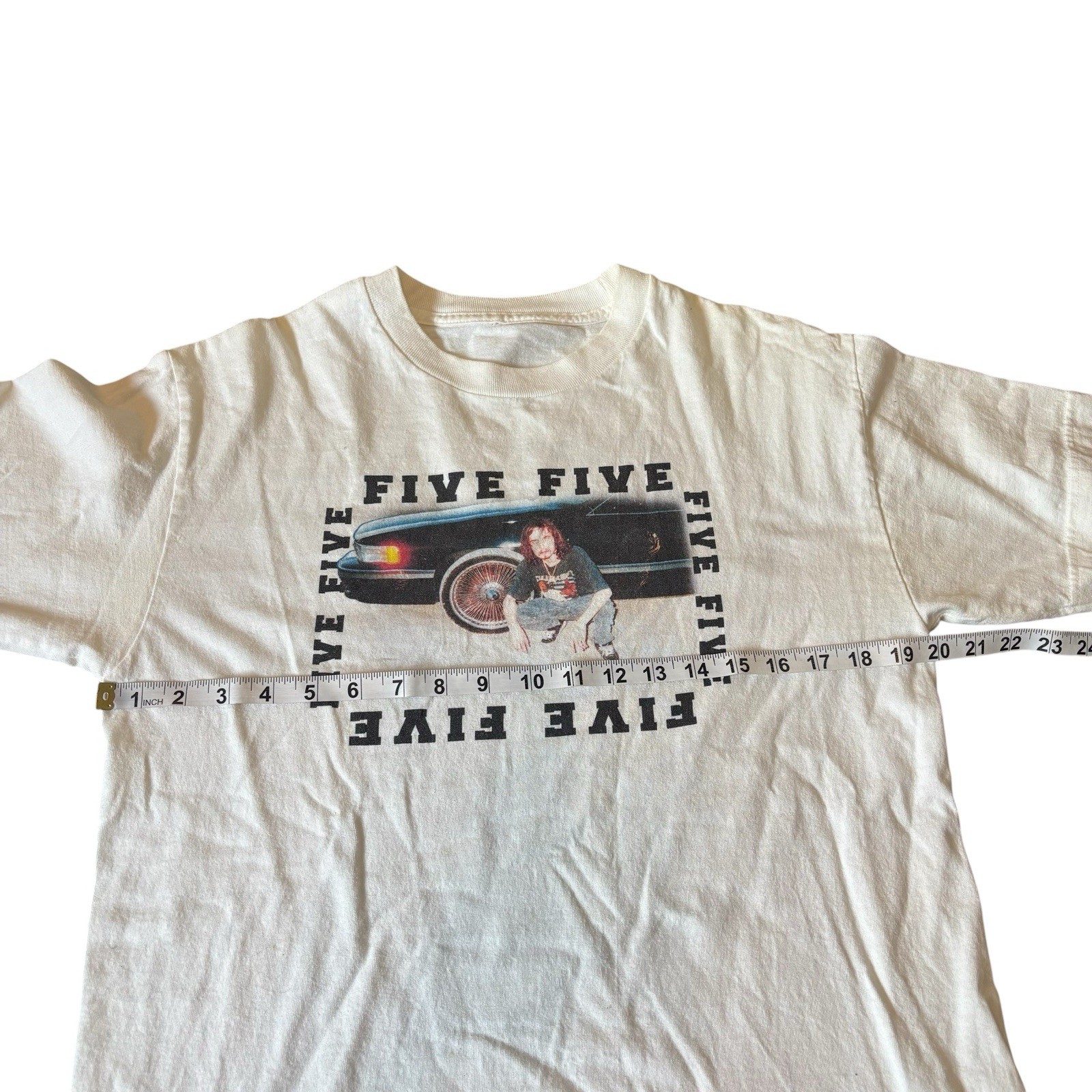 G59 Records x Pouya & Suicideboys Tour Date Tee White Adult Medium Merch gallery