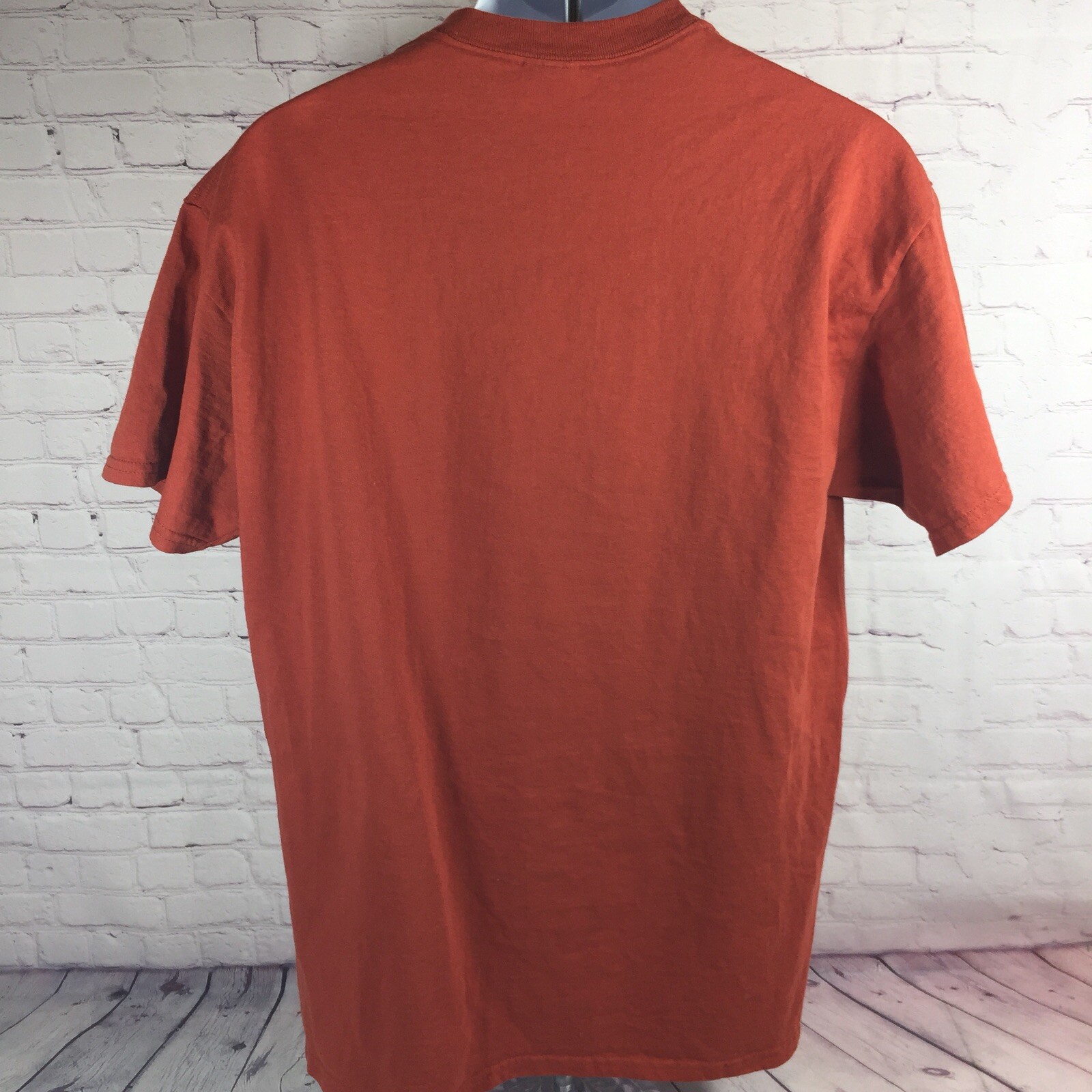 Wild Thang 9 Mile Trail Run Nashville Striders Shirt Adult Large Burnt Orange SS gallery