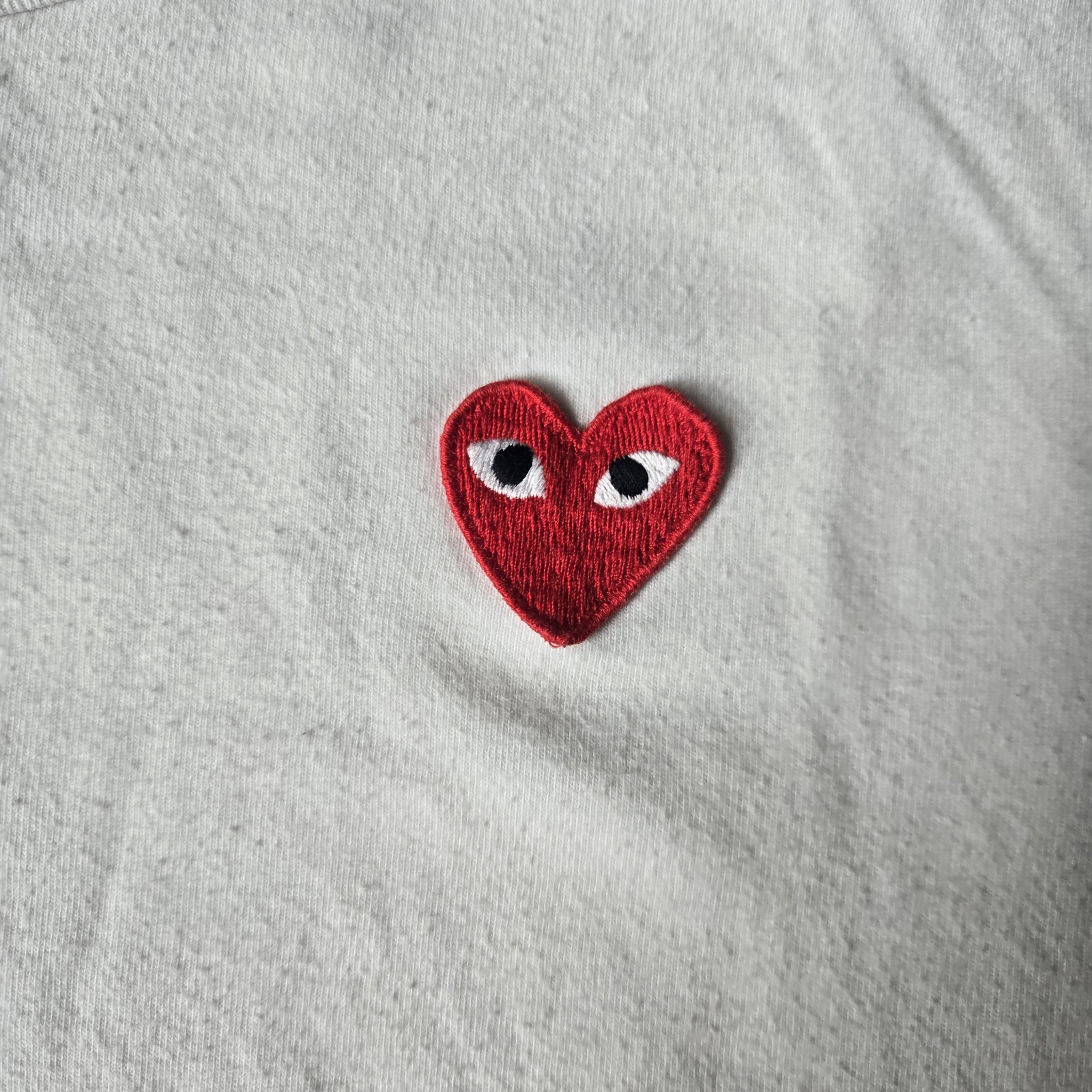 Comme des Garcons Play T Shirt White Sz Medium CDG gallery