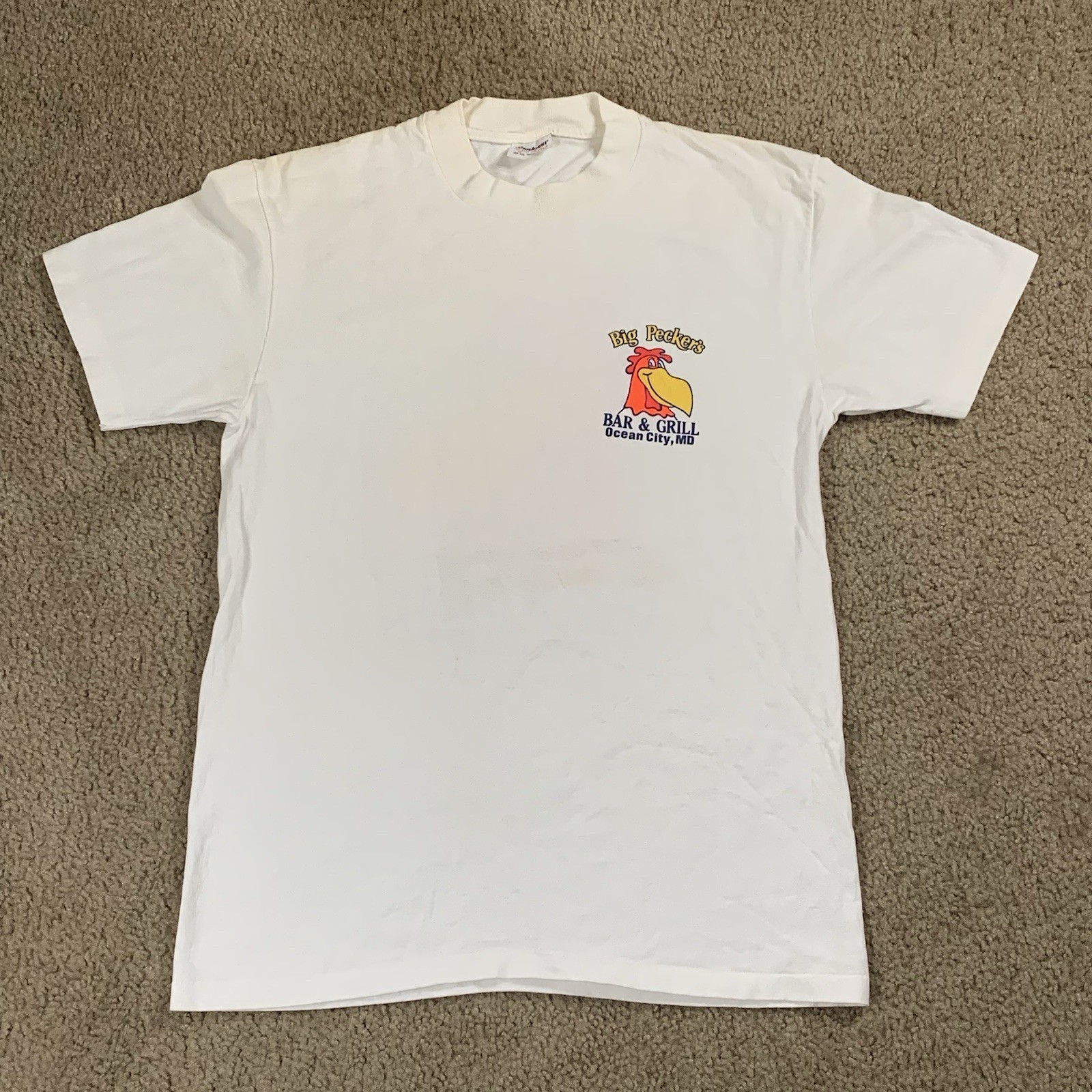 Vintage Stedman Medium White Shirt Funny Quote 80s 90s NSFW Adult Humor gallery