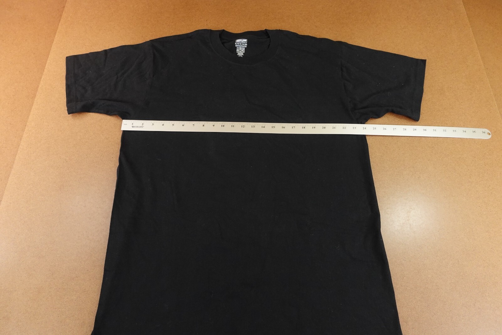 Kirkland Signature Mens Size XL Black Cotton Short Sleeve Crew Neck T-Shirt New gallery