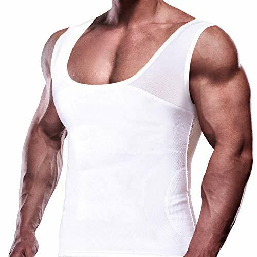 Men Slimming Vest Body Tummy Slim Shaper Underwear Shapewear Waist Girdle Shirts