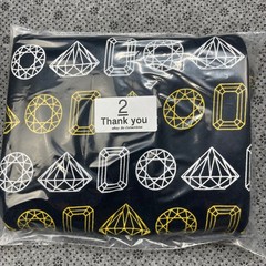 Vintage Y2K Marithe Francois Girbaud Mens 2X Black Diamond All Over Print Shirt
