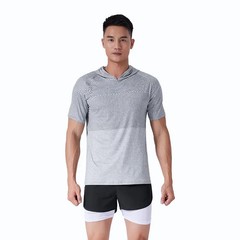 Quick-drying Sports T-shirt Men’s High Elastic Breathable Running Fitness Traini