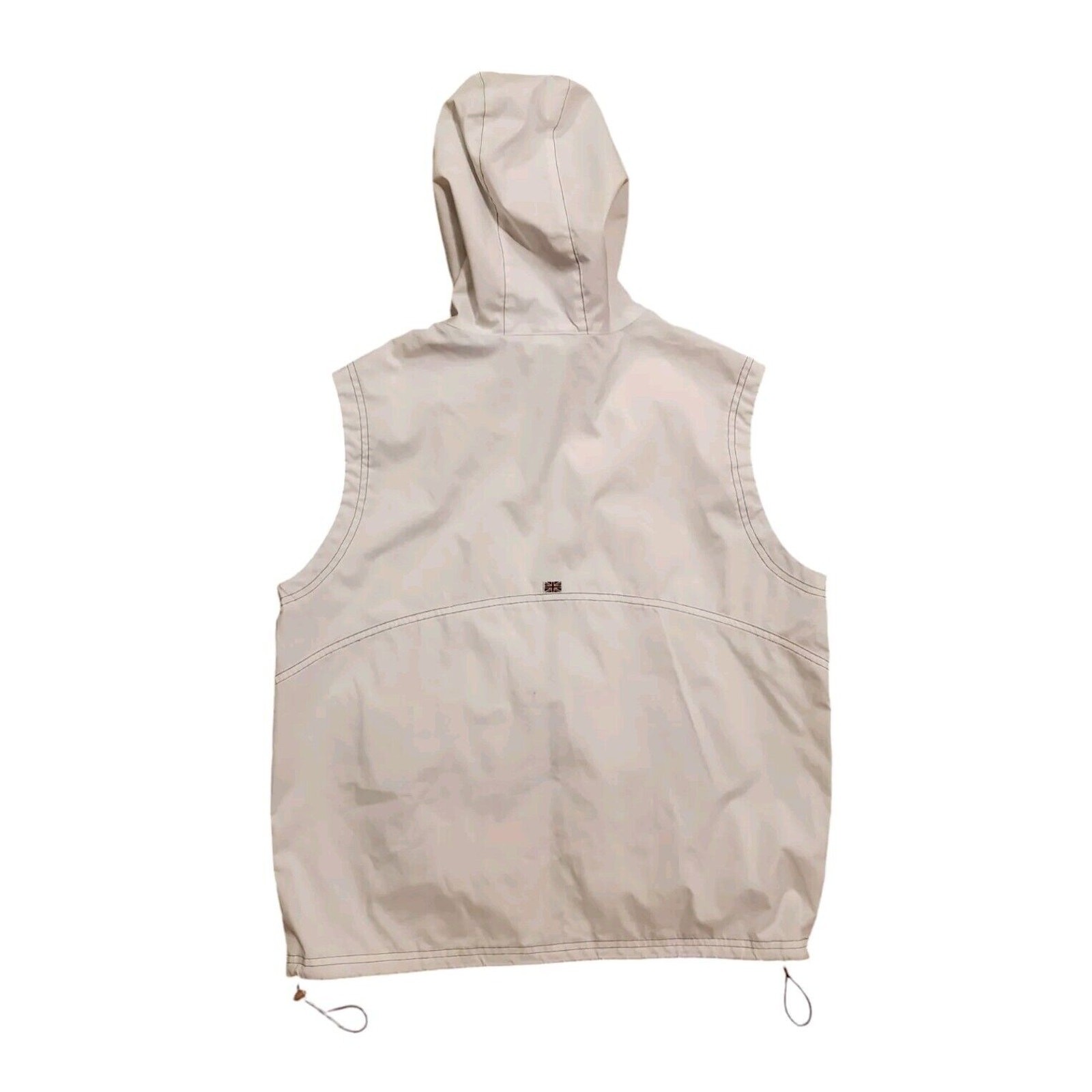 United Kingdom Flag Lined Reebok Sleeveless Hoodie Size Medium Boxing Hoodie gallery