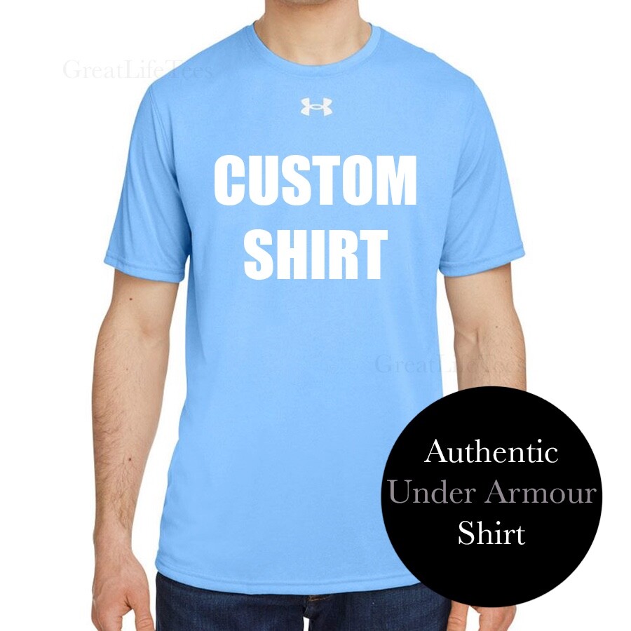 Custom Under Armour Shirt - Authentic Under Armour Shirt gallery