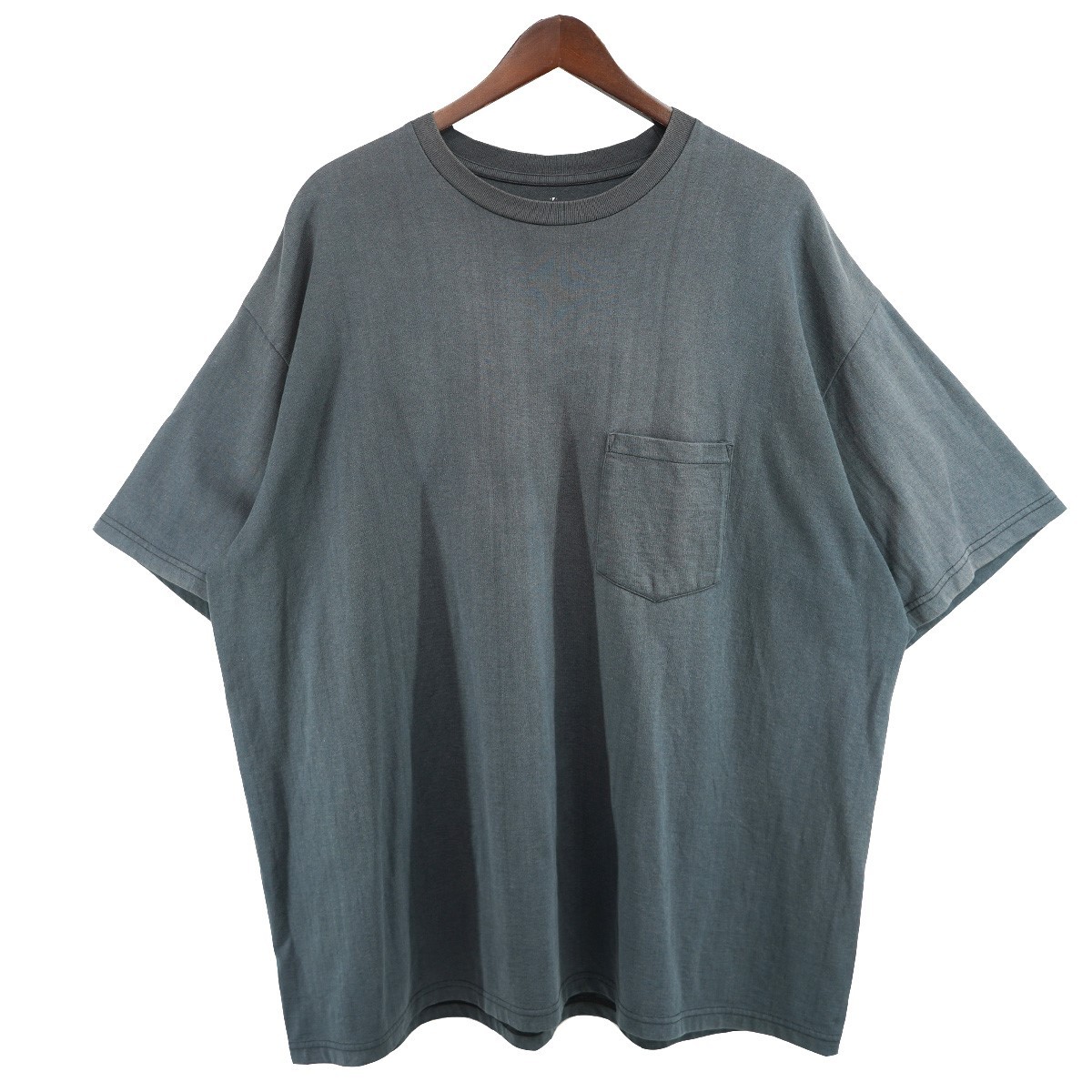 Graphpaper T-Shirt Charcoal One Size Short Sleeve Frosted Oversized 1214 gallery