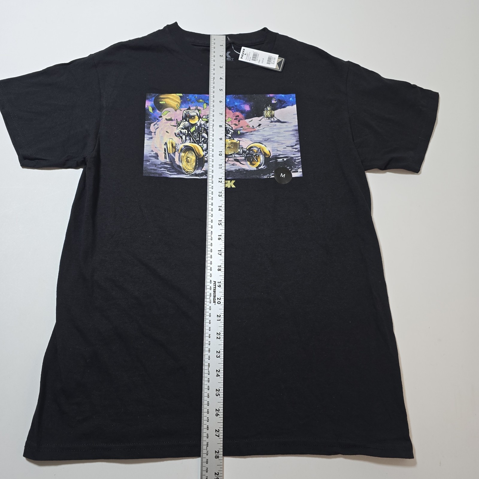 DGK Space Rover Money Planets T-Shirt Men's Medium NWT gallery