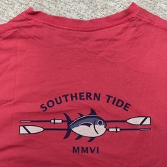 Southern Tide Coral Skipjack Short Sleeve T-Shirt Size L
