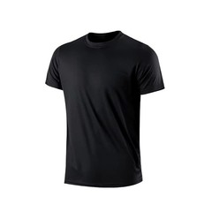 Men’s Quick Dry Short Sleeve Gym Running Moisture Wicking Round Neck T-Shirt Tra