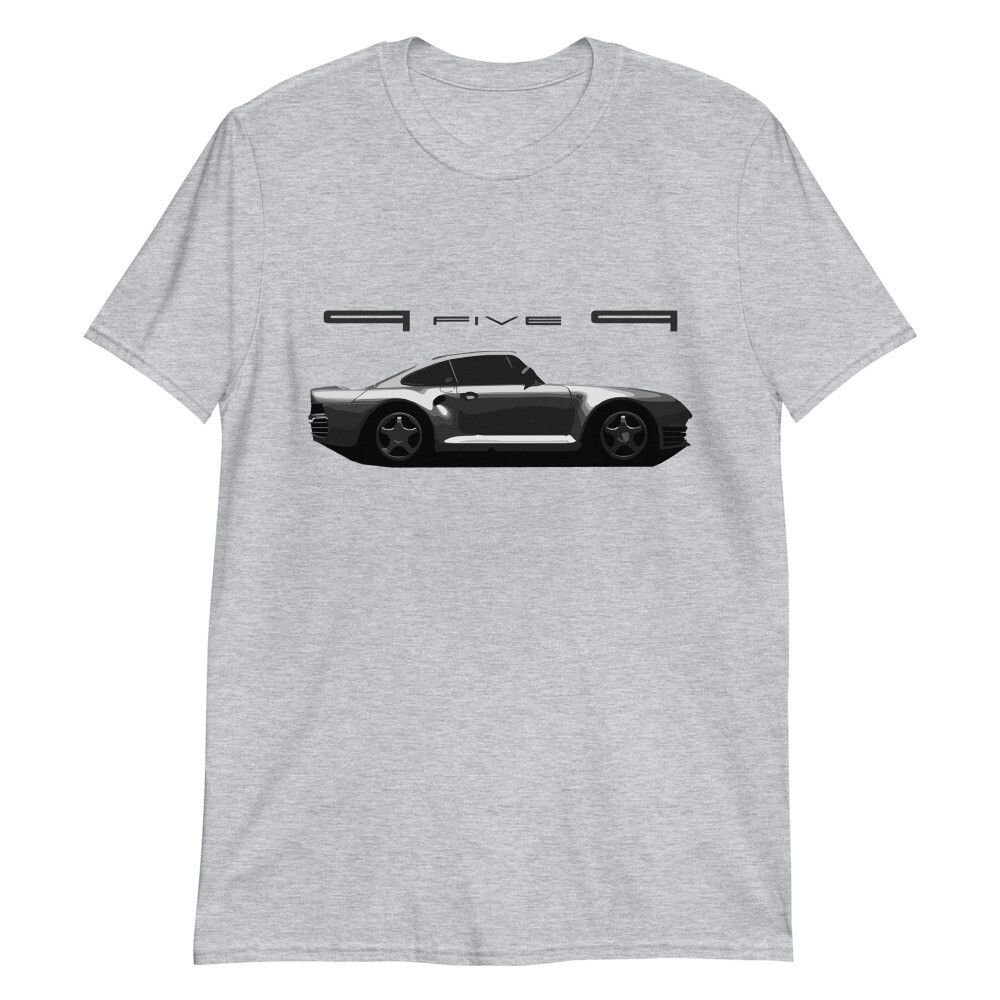 959 European Sports Car Short-Sleeve Unisex T-Shirt gallery