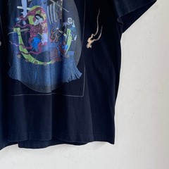 NOT CONVENTIONAL Logo T-Shirt Black Graphic Tee Free Size