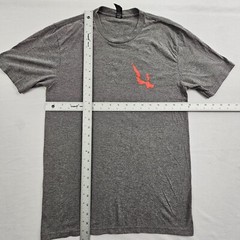 Walloon Lake MI USA District Gray Short Sleeve Tri-Blend T-Shirt Men’s S