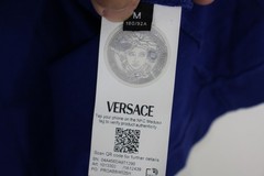 Versace Mens Medium Medusa Medallion Spell Out T-Shirt H1012