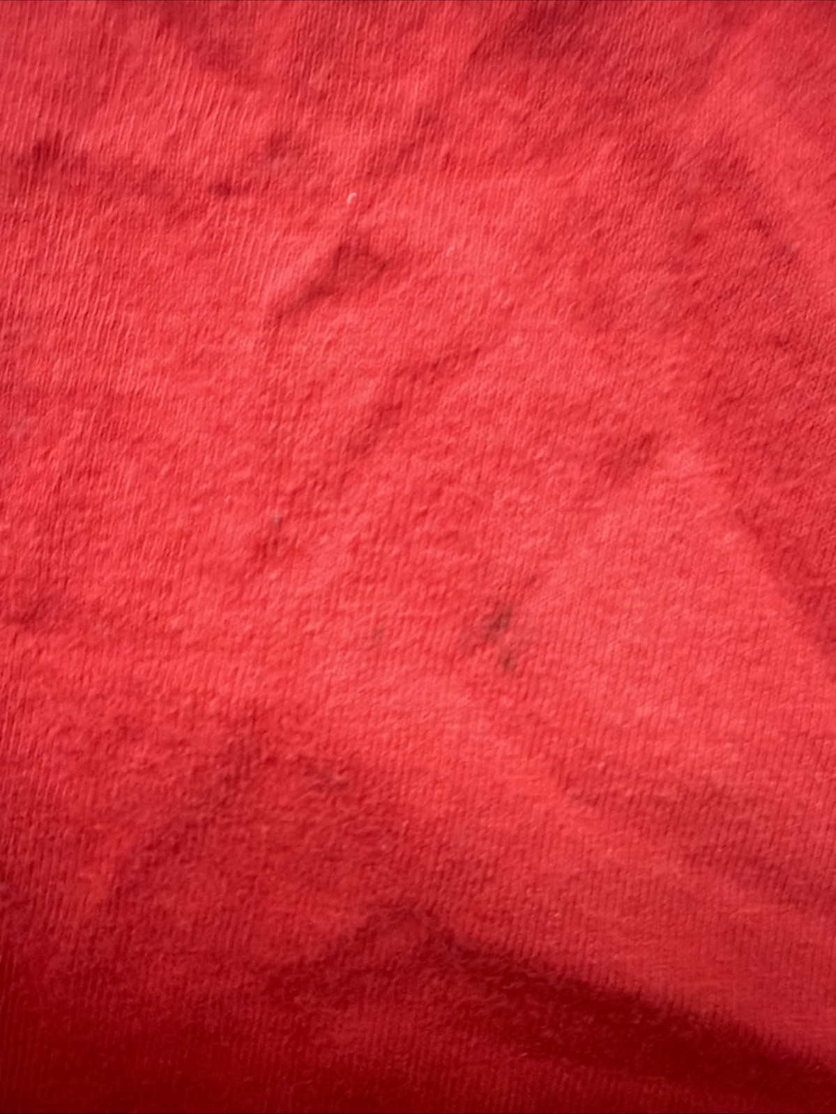 Apple Mens XL Red Apple Logo Crewneck Tee Solid Ask Me Anything gallery
