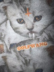 2014-15 Golf Wang Odd Future Tyler The Creator Kill Cat All Over Print Tee Sz S
