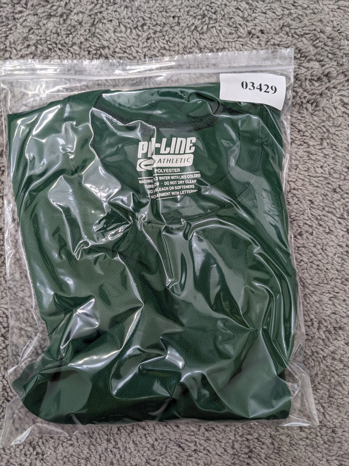 Pro-Line Athletic T Shirt Mens XXL Crew Neck Green Made in USA OTF Collection gallery