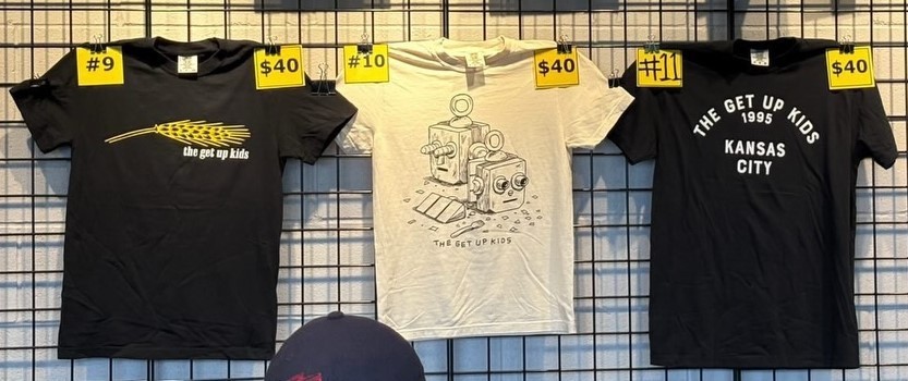 The Get Up Kids Tour 2026 Merch Unisex T Shirt