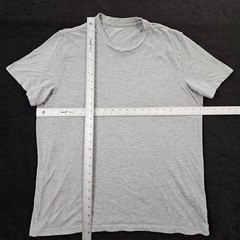 Old Navy Soft Washed Gray Short Sleeve Cotton Blend T-Shirt Men’s L