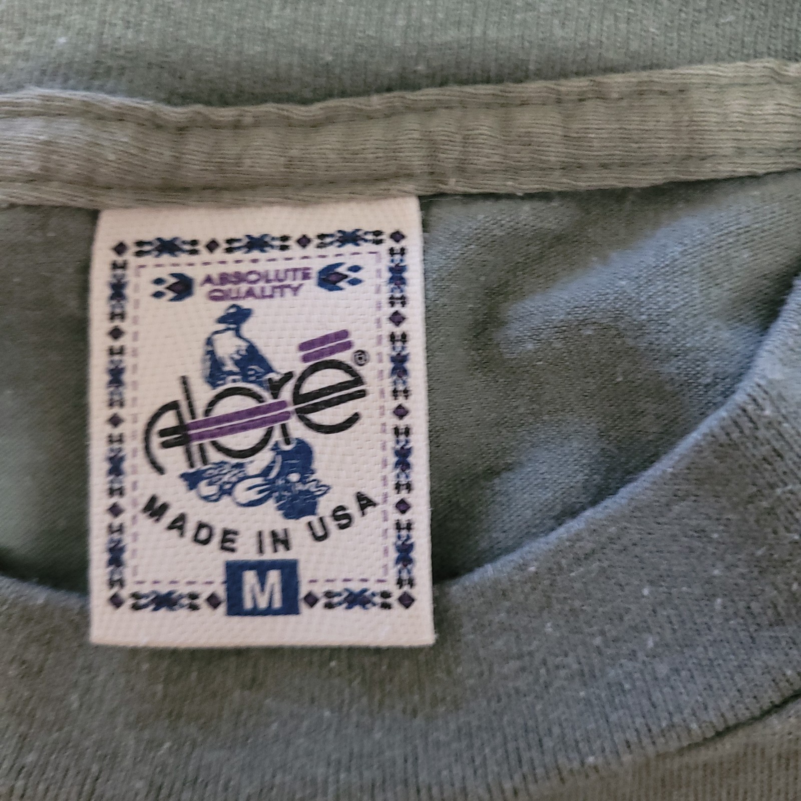 Vintage 90s Lemurs of Madagascar Toledo Zoo Green Wildlife Animals T-Shirt Men M gallery