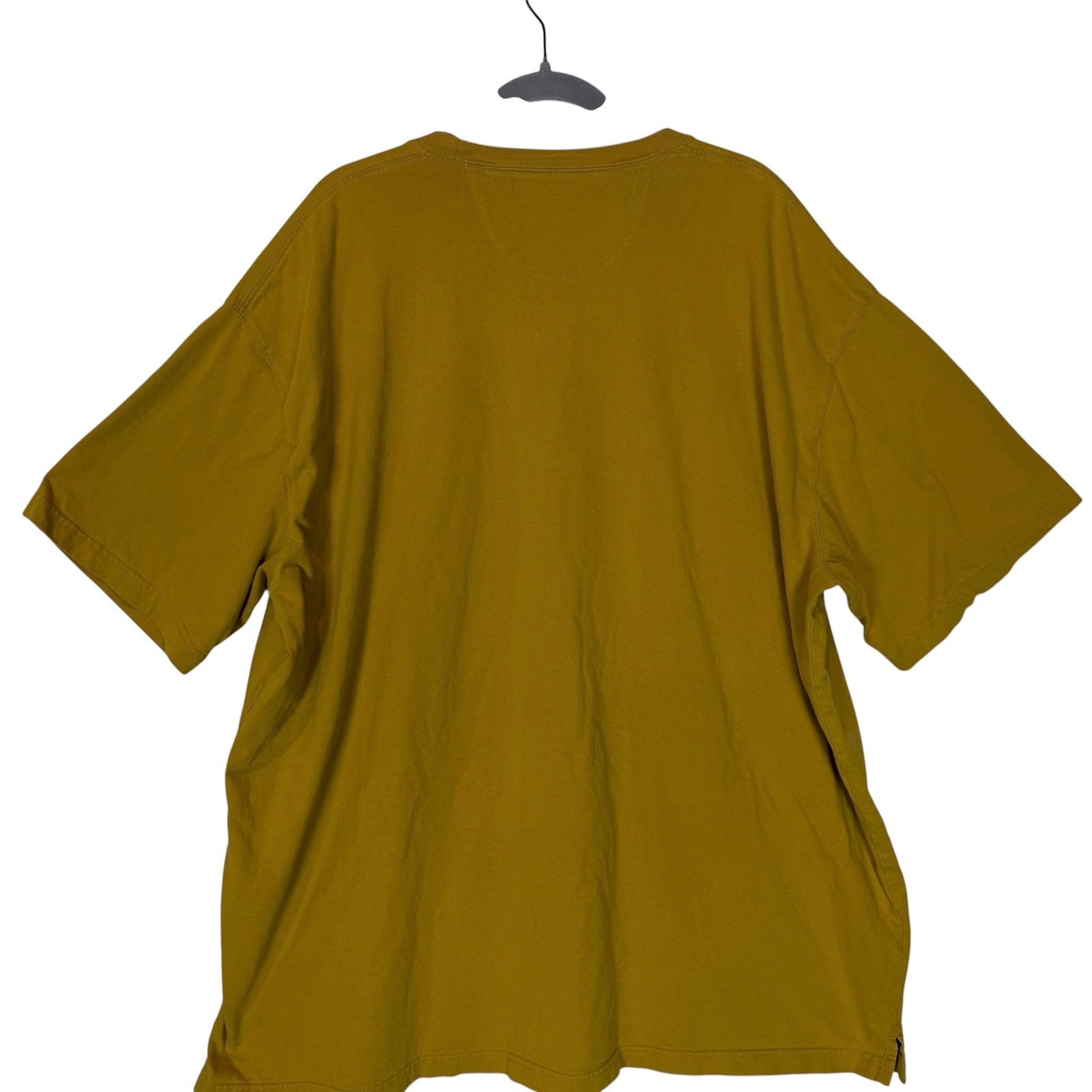 Duluth Trading Company Longtail T Shirt Men 2XL Mustard Duluth Gear Logo Graphic gallery