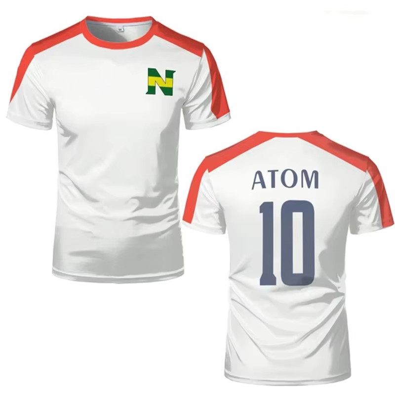 Captain Tsubasa Custom Sports Cosplay Top – Anime Football Jersey Tee gallery