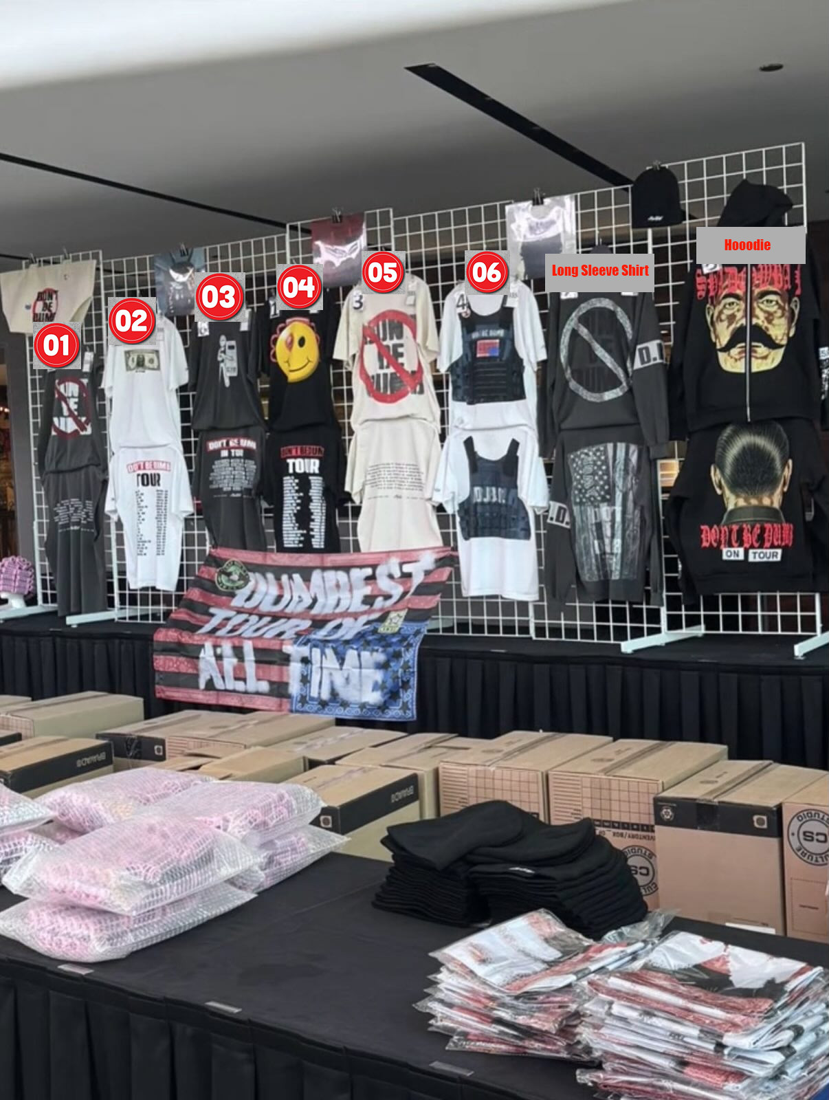 A$AP Rocky Don’t Be Dumb World Tour 2026 Tee Merch, Hoodie, T-Shirt Reprint