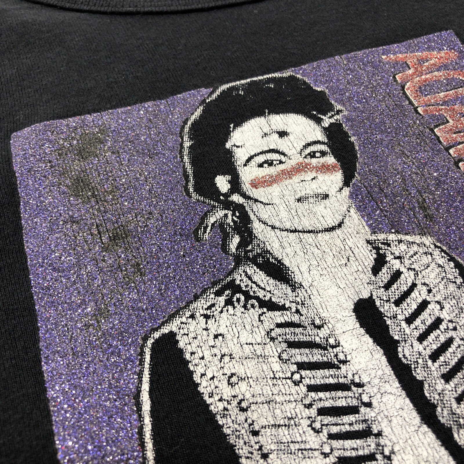 Vintage Adam & The Ants Glamhead Medium Black T Shirt Vtg Punk New Wave Band Tee gallery