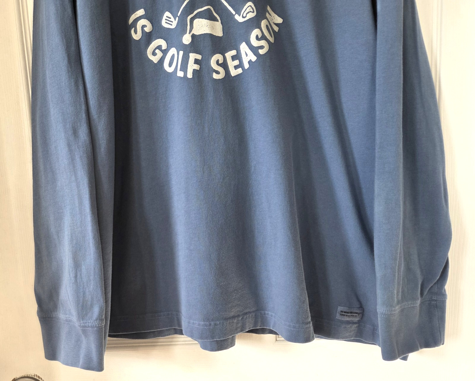LIFE IS GOOD Men's Blue Crusher T-Shirt Every Season Is Golf Season Size XXL gallery